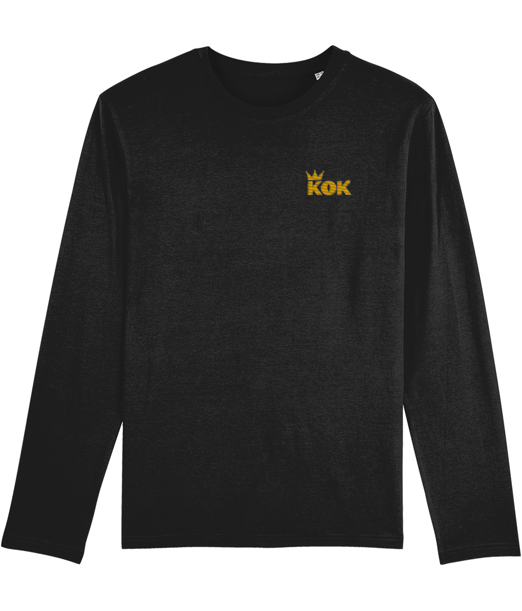 Embroidered Stanley Shuffler Kok Long Sleeve T-Shirt for Men