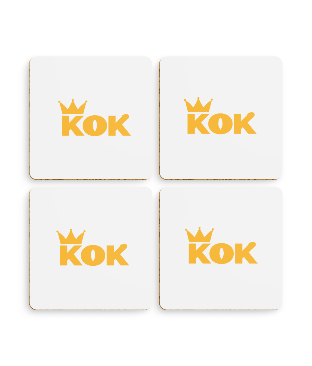 Pack of 4 Kok Coasters