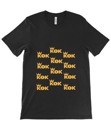 Canvas Men's Crew Neck T-Shirt Multiple Kok