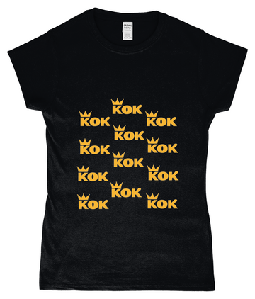 Gildan SoftStyle® Ladies Fitted Ringspun T-Shirt Multiple Kok